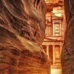 Jordan Petra Siq Entrance to Treasury