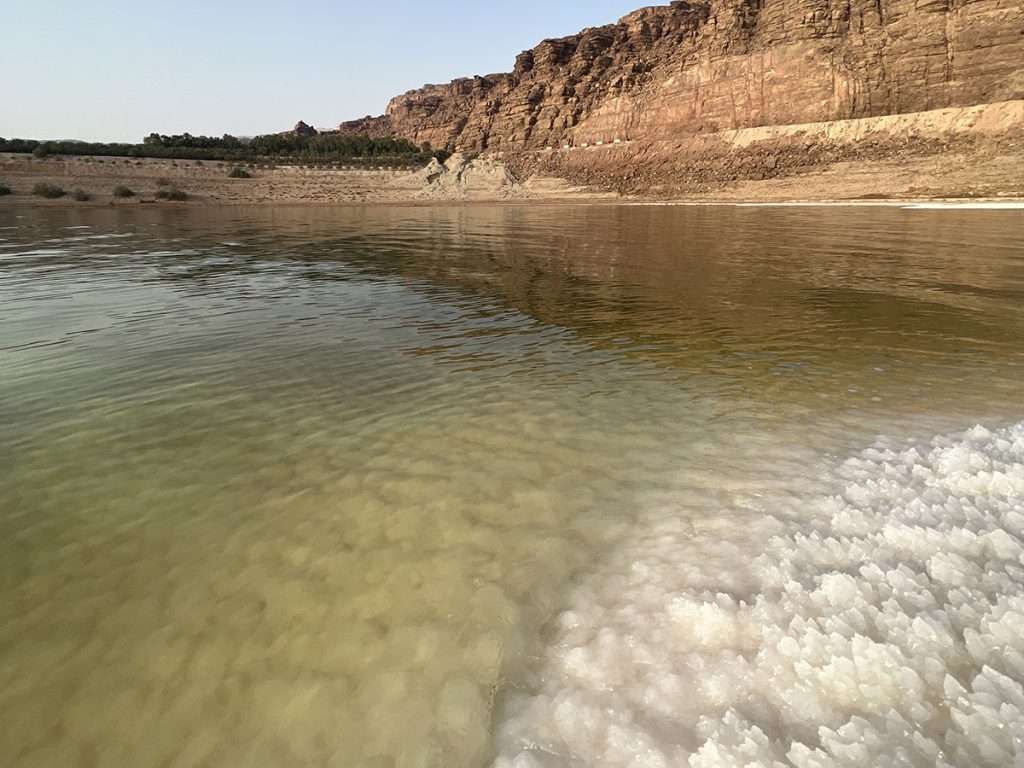 Dead Sea Salt Beach