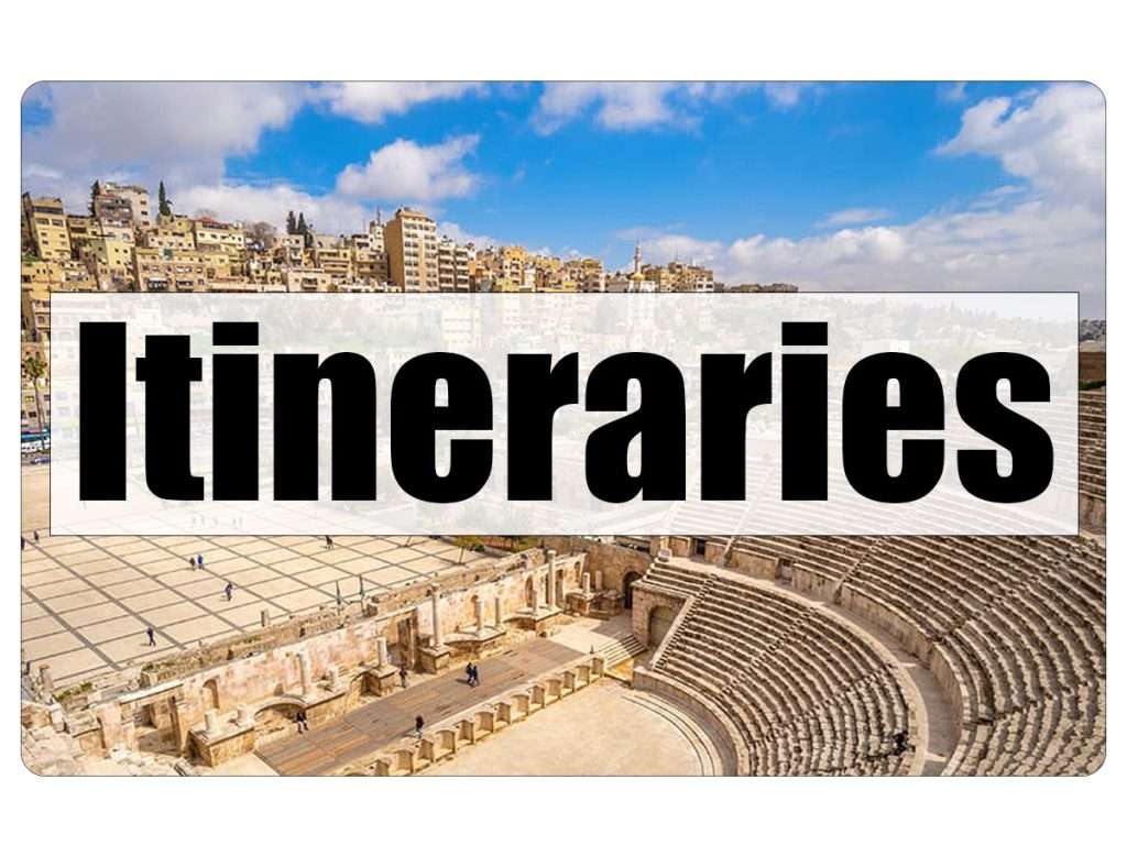 Jordan Itineraries
