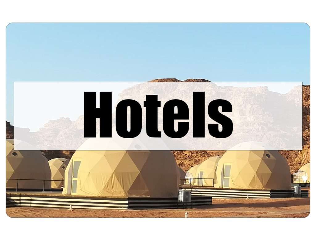 Jordan hotels